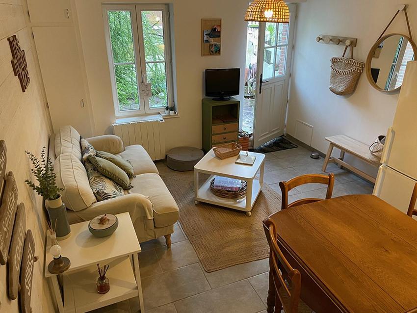 Les Galets, Maison Avec Terrasse Étretat Exteriör bild